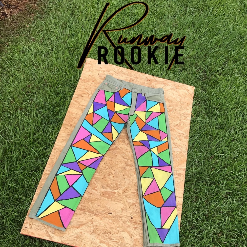 Runway Rookie’s “Sacred” Unisex Custom Pants